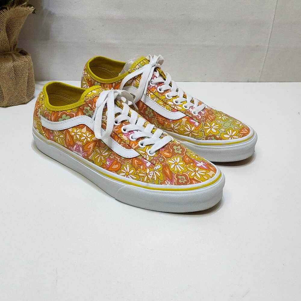 Vans Psychedelic Resort Old Skool Tapered Shoes Canvas Upper Unisex W 10 / M 8.5